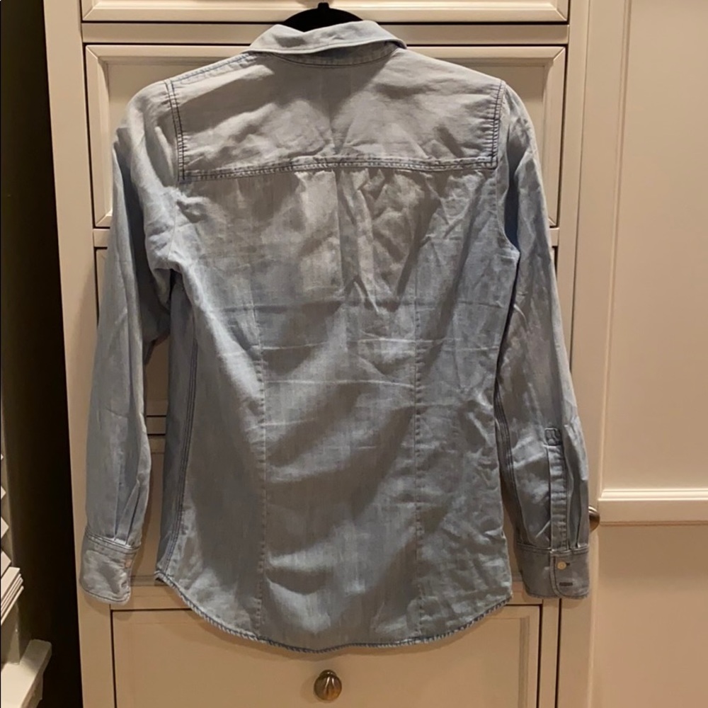 J.Crew Perfect Fit Denim Shirt - Picture 5 of 8